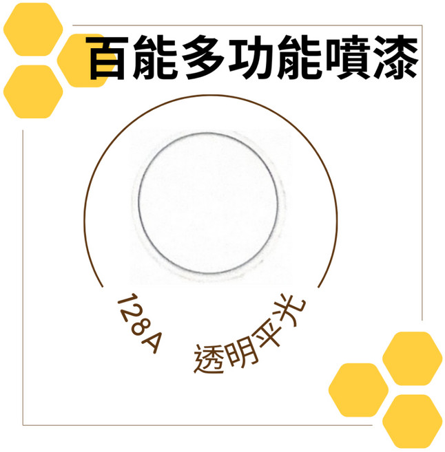 恐龍噴漆 百能噴漆 鐵樂士噴漆 PP噴漆 防鏽噴漆, 1個, 128A透明平光, 透明, 400ml