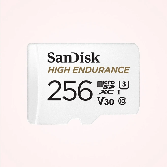 샌디스크 마이크로 SD 카드 QQNR High Endurance, 256GB, 1개 - 쿠팡