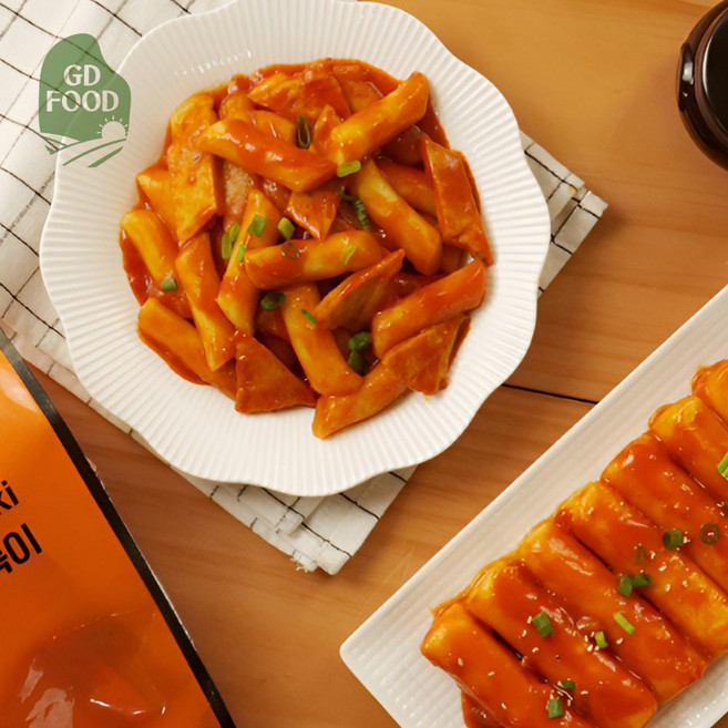 건담농수산 안매운로제 떡볶이 밀키트 밀떡볶이 510g 어린이