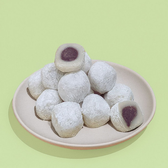 [찰진한상자] 미니모찌 미니 찹쌀떡 경단 (20g150알3kg) 식사대용떡 간식떡 답례떡 행사떡, 1박스, 3kg