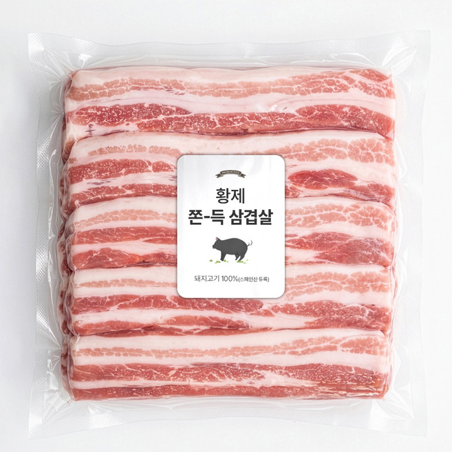 따봉프레시 숙성 돼지 황제 삼겹살 육즙가득 쫀득한 구이용 HACCP, 1개, 4kg