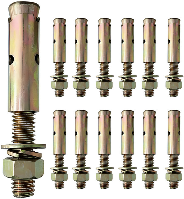 JG철물스토어 (정품) 고급형 세트 앙카 set앙카 100mm (3/8) 삼부 앙카 삼팔 앙카 볼트 세트앙카, 12개