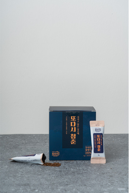 꽃벵이 과립 피로회복 고단백.또다시청춘 3g X 60포 굼벵이, 1개