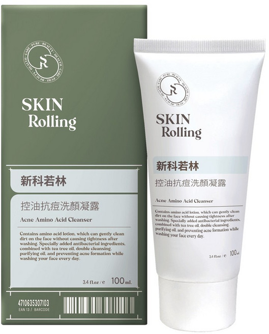 新科若林 控油抗痘洗顏凝露, 1個