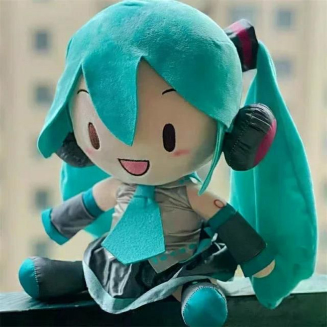 보컬로이드 하츠네 미쿠 점보 메가 캐릭터 인형 누이 구루미 밐빵, B