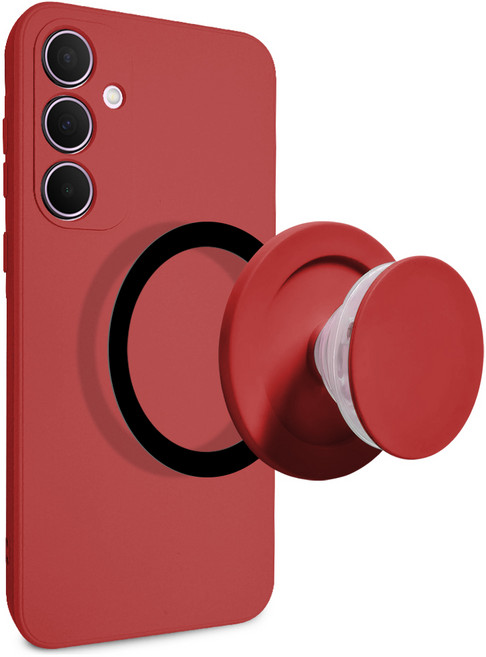 더조은셀러 커스텀 톡 콤비 그립 스마트톡 메탈링 실리콘 케이스 맥세이프 호환