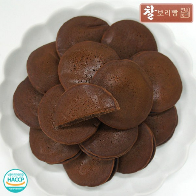 보리가득 국내산찰보리초코 무방부제 초코찰보리빵 100개 바르겟, 30g