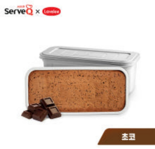 [대용량] 라벨리 프리미엄 아이스크림 초코, 1개, 4L