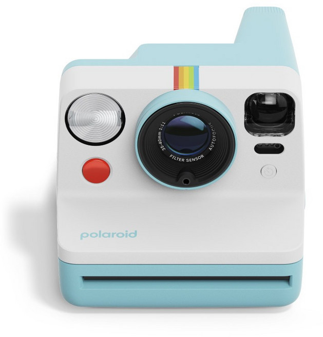 Polaroid 寶麗萊 Polaroid Now G3 第三代 拍立得相機 一年保固, 亮冰藍, 1個