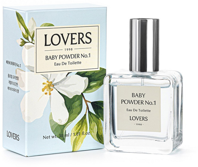 에네스티 러버스1998 향수 베이비 파우더1, 2개, 30ml