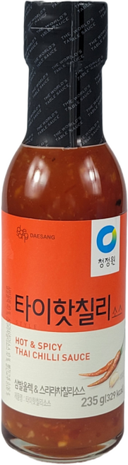 청정원 타이핫칠리소스, 235g, 2개