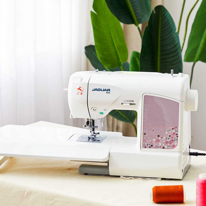 컴퓨터자수기계 기계자수 가정용재봉틀 자수미싱, JAGUAR404 디럭스 패키지