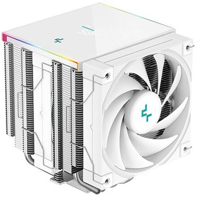 딥쿨 DEEPCOOL AK620 DIGITAL SE 듀얼타워 공랭 CPU 쿨러 (화이트), 1개, 화이트