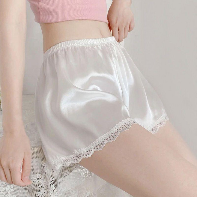 女款仿真絲安全褲打底褲