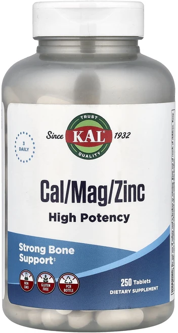 KAL Cal Mag 아연 하이포텐시 250정, 2개 - 쿠팡