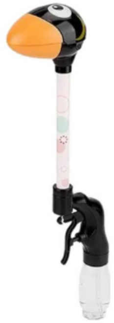 별님토이즈 큐티 캐릭터 장난꾸러기 물총 투칸, BLACK(블랙), 50개