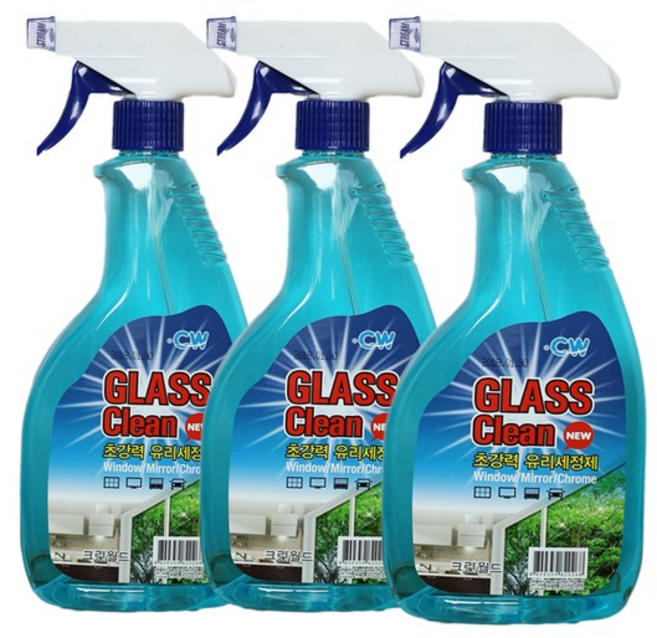 글라스크린(유리세정제)600ml/스프레이형/리필형, 1개, 600ml