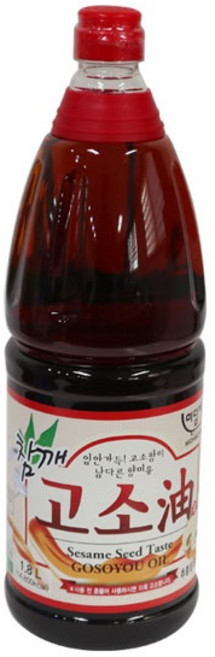 미담채 참깨 고소유 참기름, 1.8L, 2개