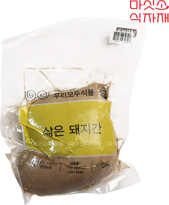 마싯소 국산 돼지 간 당일도축 한마리분, 1개, 500g