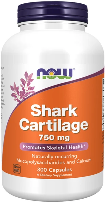 나우푸드 상어 연골 750mg 캡슐, 1개, 300정 - 쿠팡