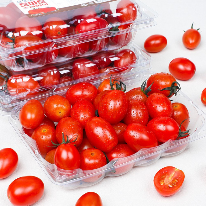 국내산 달디단 스테비아 방울토마토, 8개, 500g