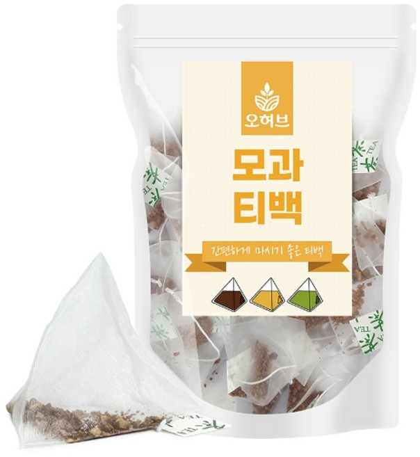 오허브 모과 티백 모과차 100개 목과 삼각티백차, 100개입, 1개, 100g