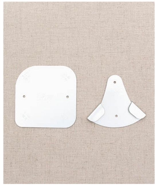 퀼트스타 [크로바] 코너모양판(포켓메이커), 1세트, 화이트