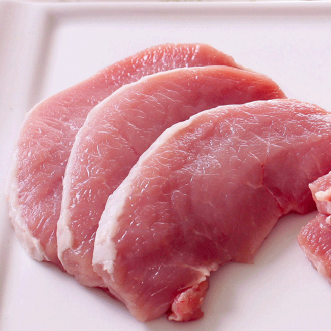 가야촌 한돈 등심 개당중량 - 500g, 구이용 500g, 3개