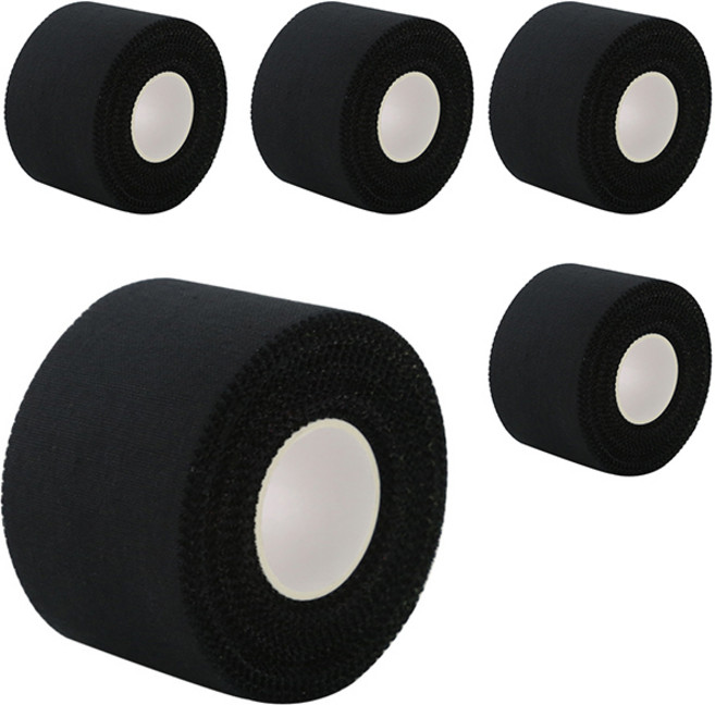 벤데타 스포츠 면 테이프 씨테이프 C-TAPE, 5개, 블랙