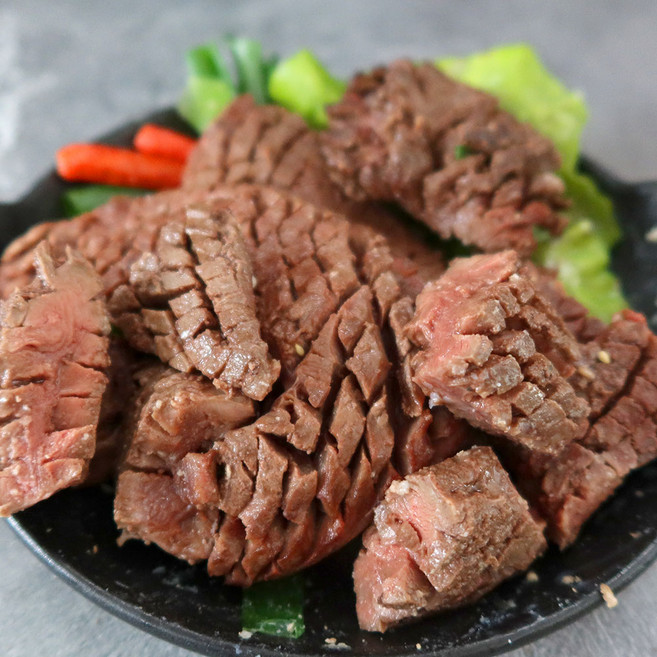 (배터짐) 국내산 부드러운 구이용 (벌집 한우염통) 소염통 소심장 (일요일&당일발송), 1개, 1kg