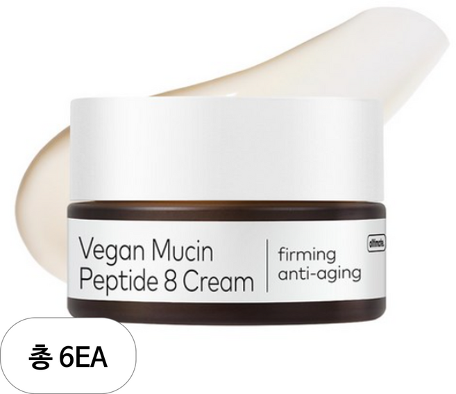 더페이스샵 올티밋 뮤신 펩타이드 8 퍼밍 안티에이징 크림, 6개, 50ml
