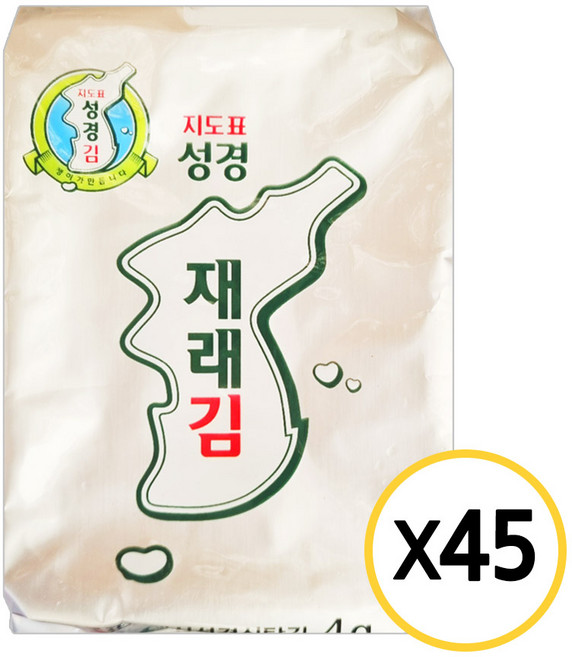 [현대프리마켓] 성경김 재래 식탁김, 45개