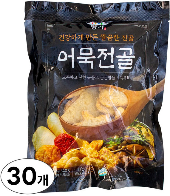 명가 어묵전골, 30개, 320g