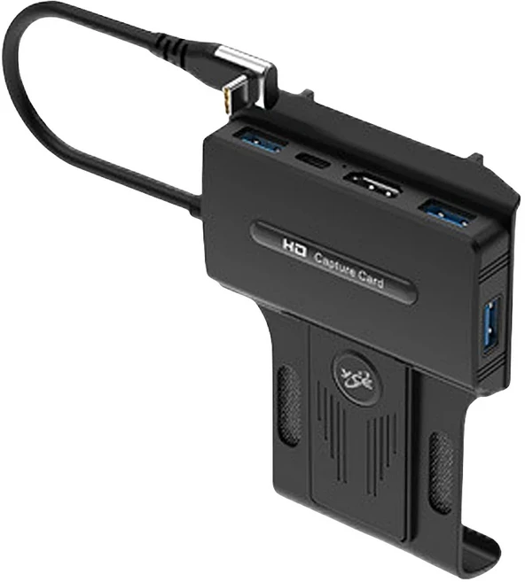 5in 1 도킹 스테이션 100W PD3.0 충전 베이스 홀더 허브 Steam Deck/ROG Ally용 HDMI 호환 4K@60Hz 10Gbps, 01 Black, 01 빠른