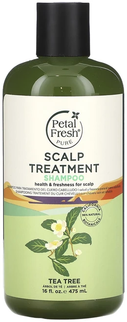 Petal Fresh 두피 트리트먼트 샴푸 티트리 475ml(16fl oz), PetalFresh두피트리트먼트샴푸티트리475ml16f - 쿠팡
