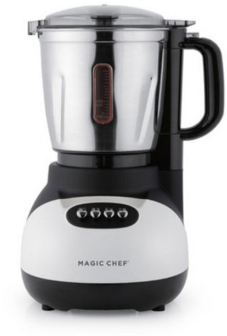 매직쉐프 티타늄칼날 대용량 스테인레스 파워 믹서기 LMEB-M400, 4L (LMEB-M400W)