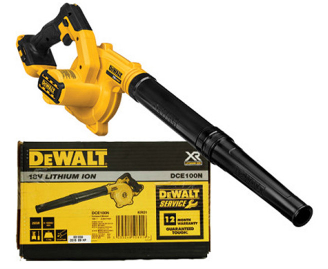 디월트 DCE100N 20V MAX 콤팩트 송풍기 베어툴 본체만 한손작업 강력한풍속, 1개