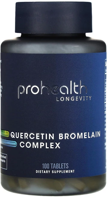 ProHealth Longevity 퀘르세틴 브로멜라인 복합체 100정, ProHealthLongevity퀘르세틴브로멜라인복합체, 1개 - 쿠팡