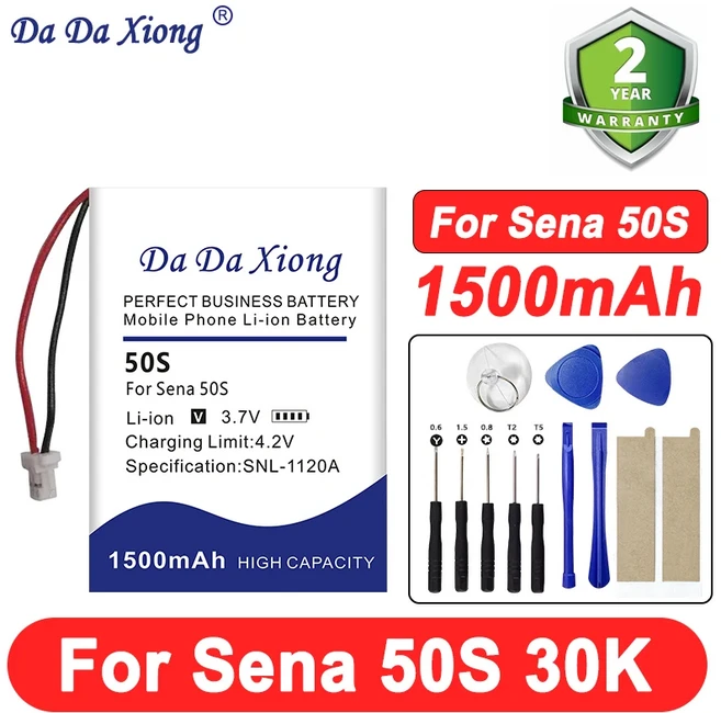 SP402540 SP70 952439 배터리 (옥텔렉트 세나 50S 30K SMH5 SMH10 / 스마트 10B 10S 20S S10 S20 EVO 무선, 05 for Sena 50S 30K