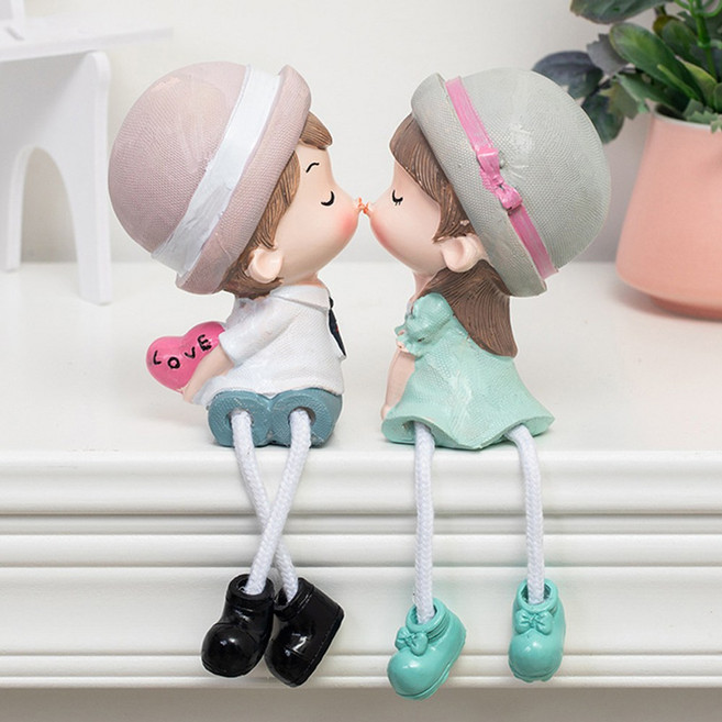 달빛코드 인테리어인형 장식품 커플 인테리어소품인형 오리 토끼 장식인형, 종류
