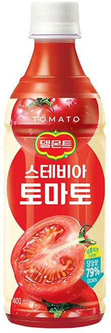 델몬트 스테비아 토마토, 400ml, 20개