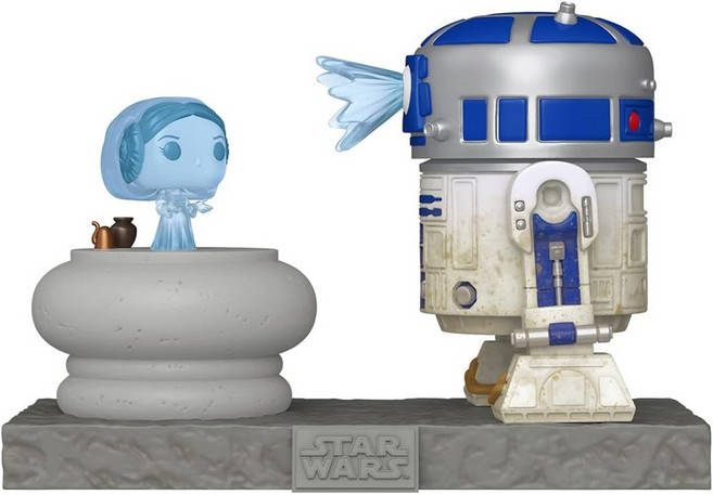 Funko Pop Deluxe 星際大戰 R2-D2與莉亞公主模型, 1個