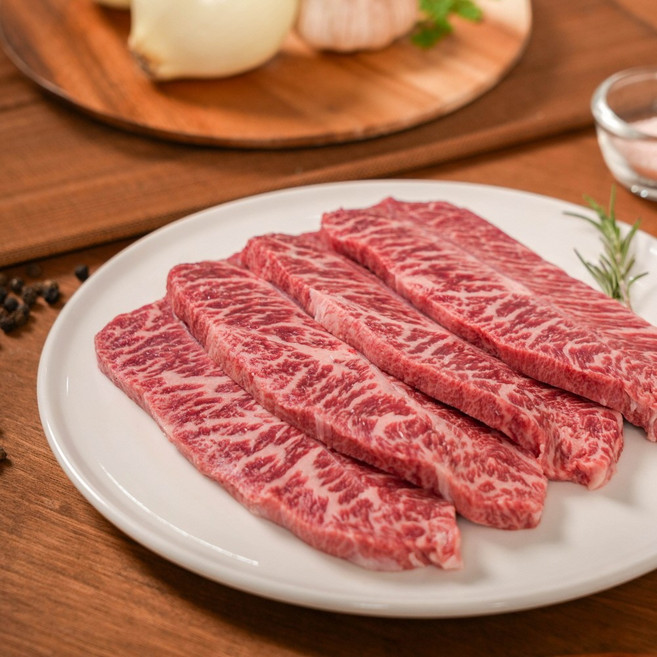 1++명품한우 부채살 200g, 1개