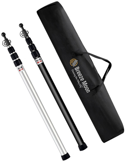 슬라이드 듀랄루민 타프 폴대, 1개