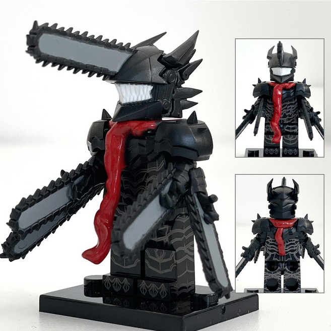 핸드브릭 체인소맨 미니 브릭 커스텀 피규어 호환 블록호환, 21. 체인소 데몬