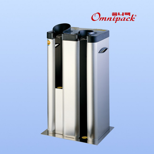 옴니팩 [본사출고] OP2-H 우산자동포장기 (2구) 서비스400장 *당일출고* 업소용우산꽂이, 스텐(무광), 1개