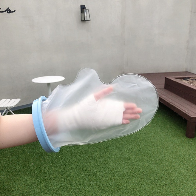 갓라이프 기브스 샤워 다리 팔 통 깁스 방수 커버, 팔꿈치, 1개