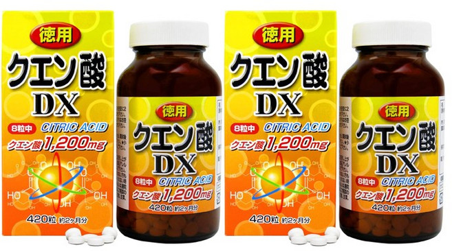 구연산DX 420정x2개 일본 유키제약, 2개, 420정