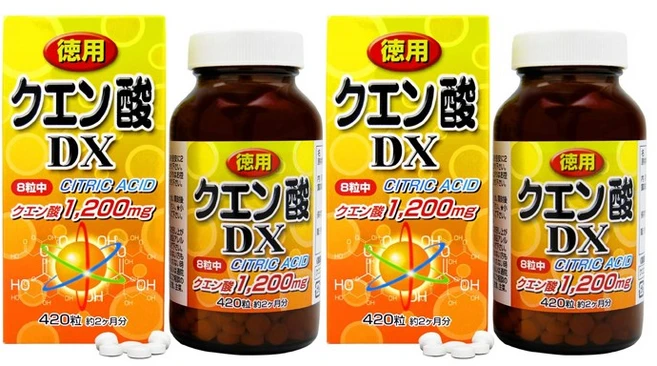 구연산DX 420정x2개 일본 유키제약, 2개, 420정 - 쿠팡