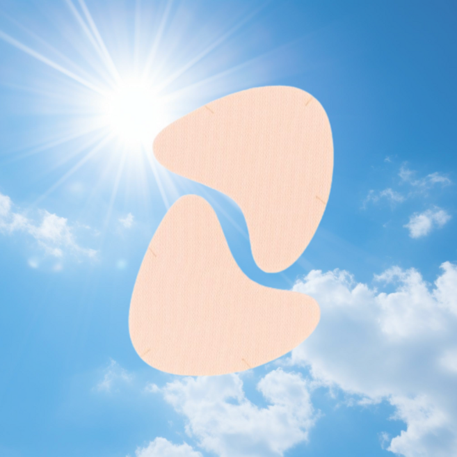 모델로 자외선차단 골프 썬패치 1세트, 1개, 5g